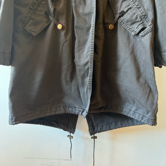 🍂 Anthropologie Fall 3 in 1 Coat Removable Quilted Vest S - Picture 16 of 17